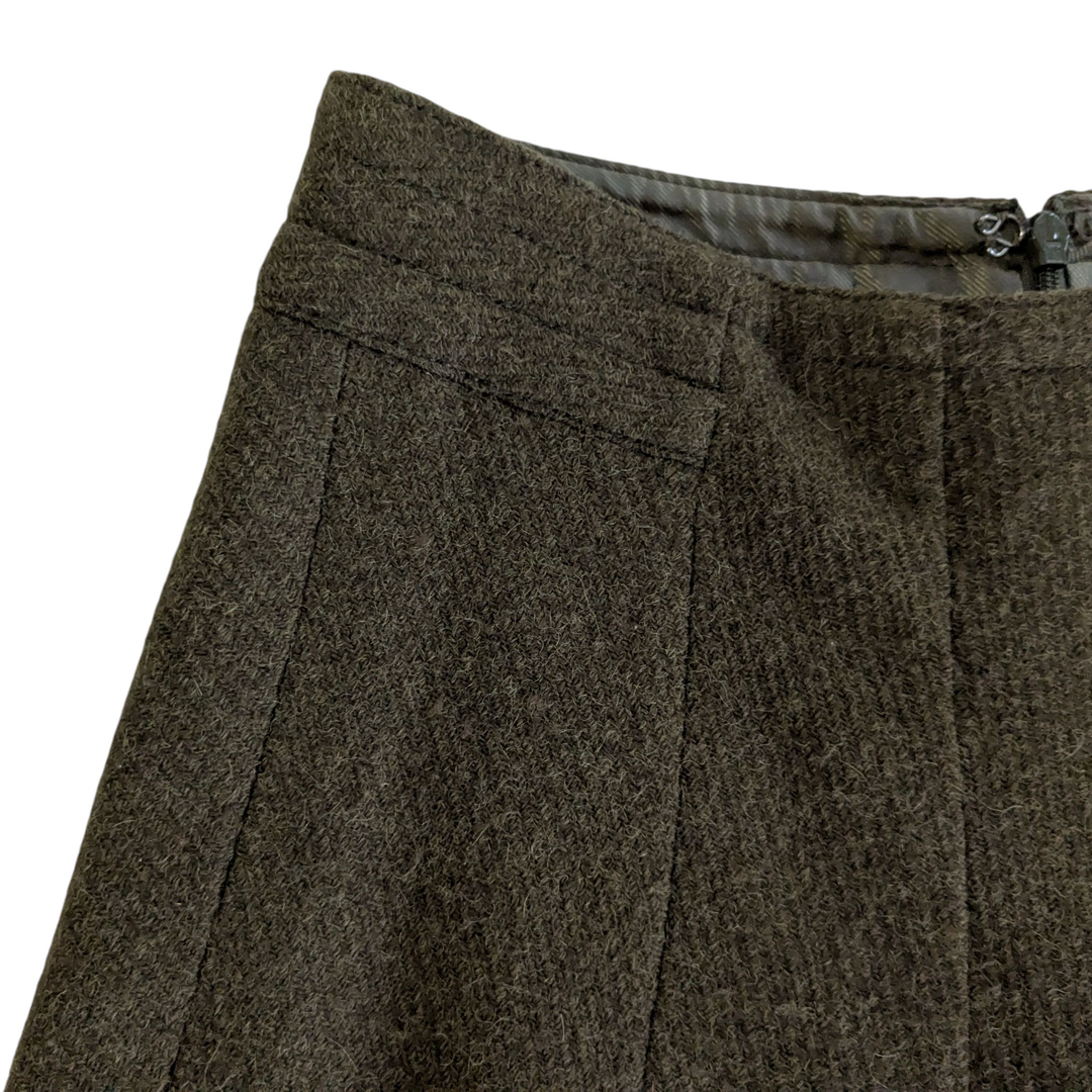 MaxMara Alpaca and Wool Full Skirt Size 2