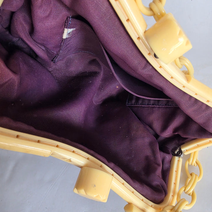 Whiting & Davis Mesh Bag with Bakelite Frame