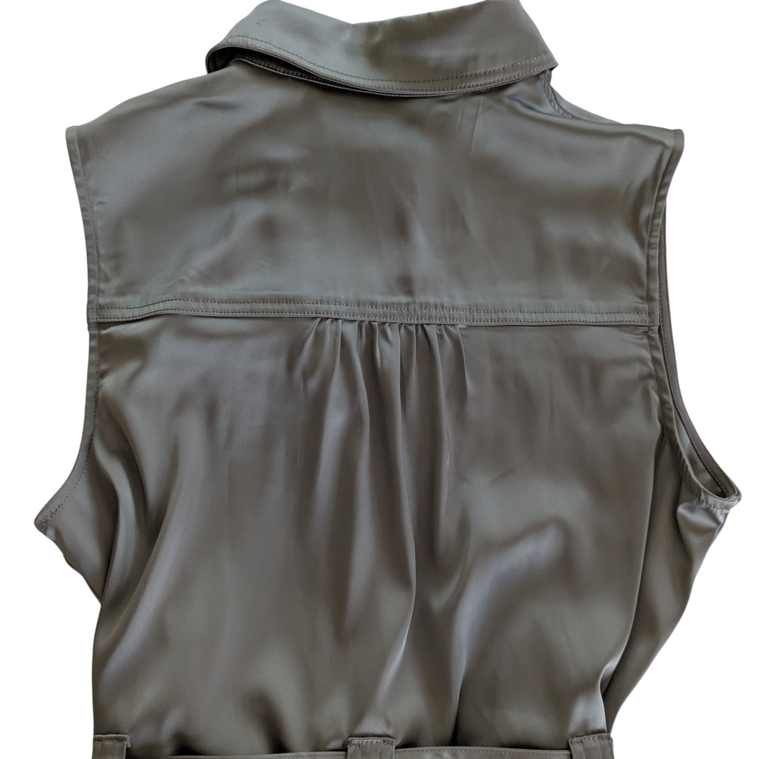 Rachel Zoe Satin Romper Size 8