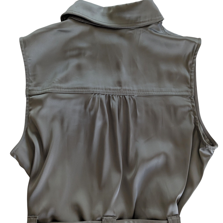 Rachel Zoe Satin Romper Size 8