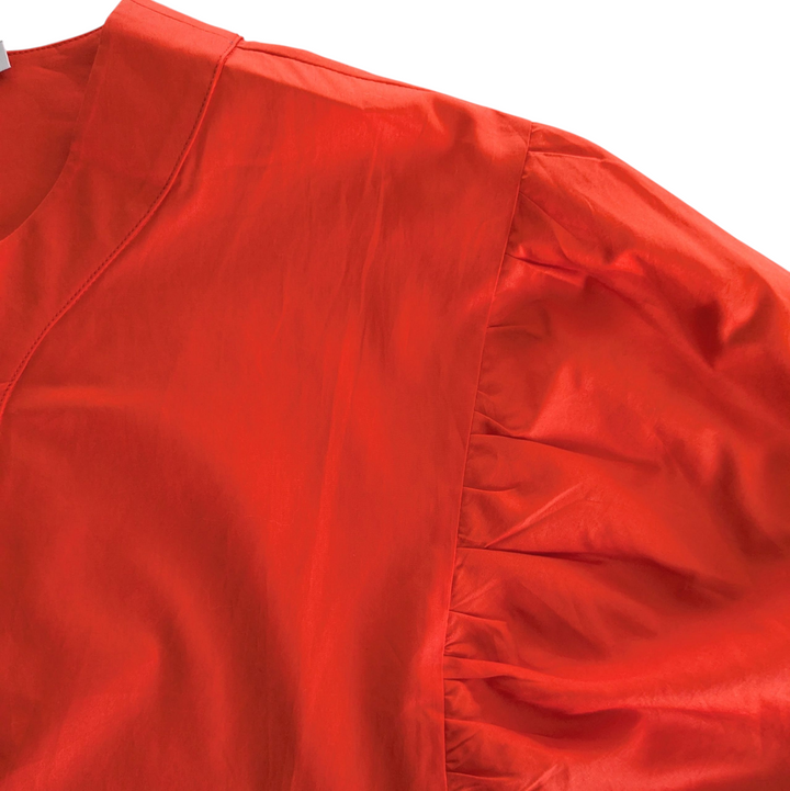 Harshman Joelle Cutout Puff Sleeve Blouse Size 2X