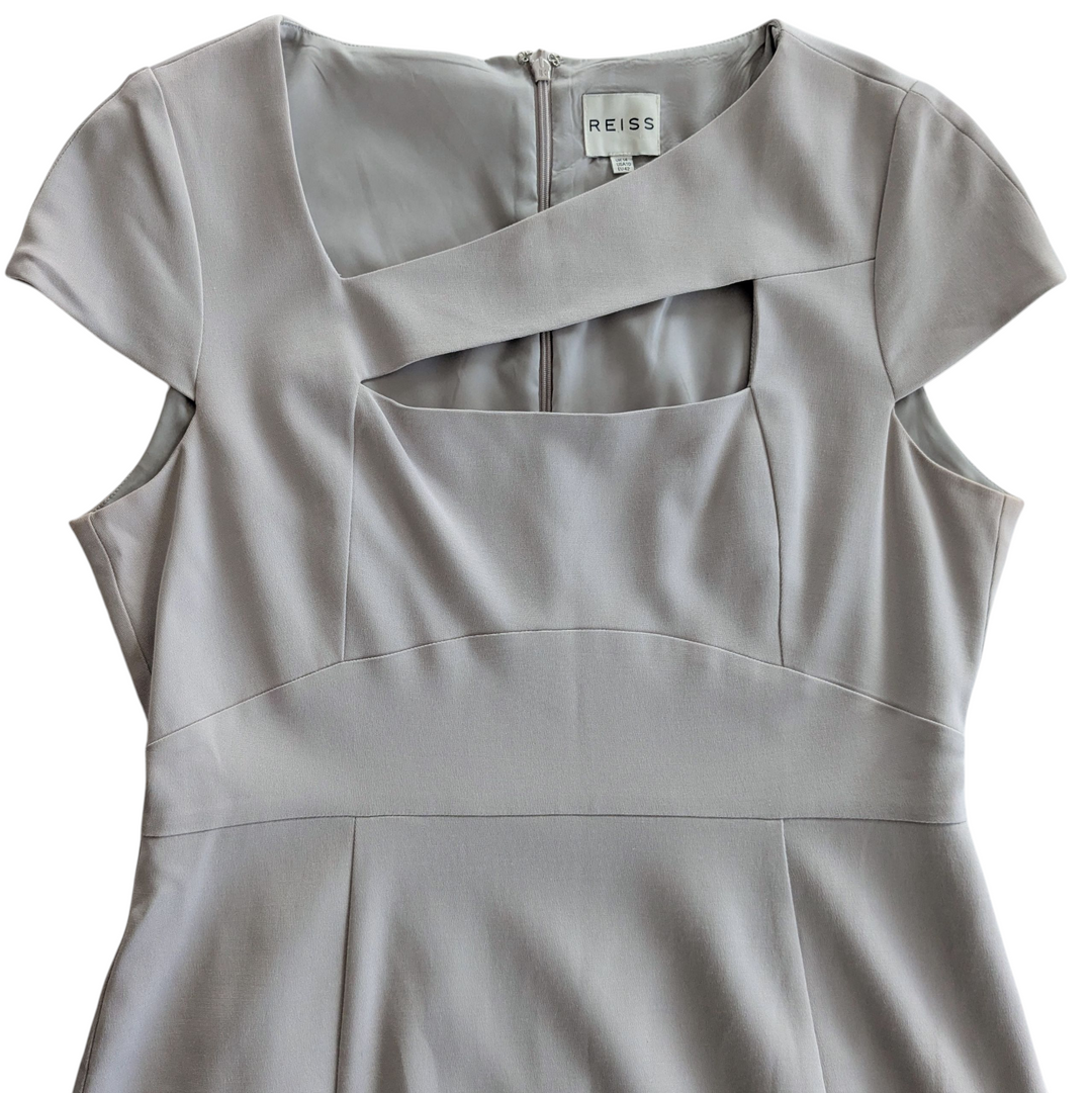 Reiss Cap Sleeve Dress Size 10