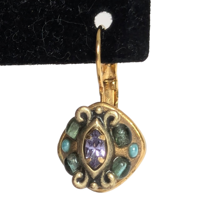 Mitch Golan Brooch and Earring Set