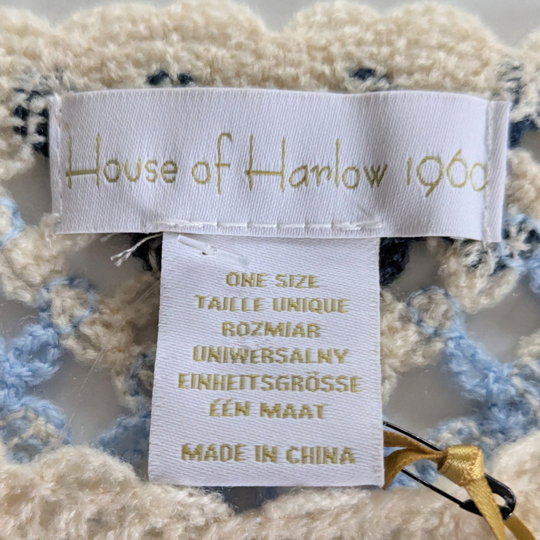 House of Harlow Crocheted Shrug One Size