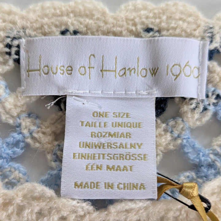House of Harlow Crocheted Shrug One Size