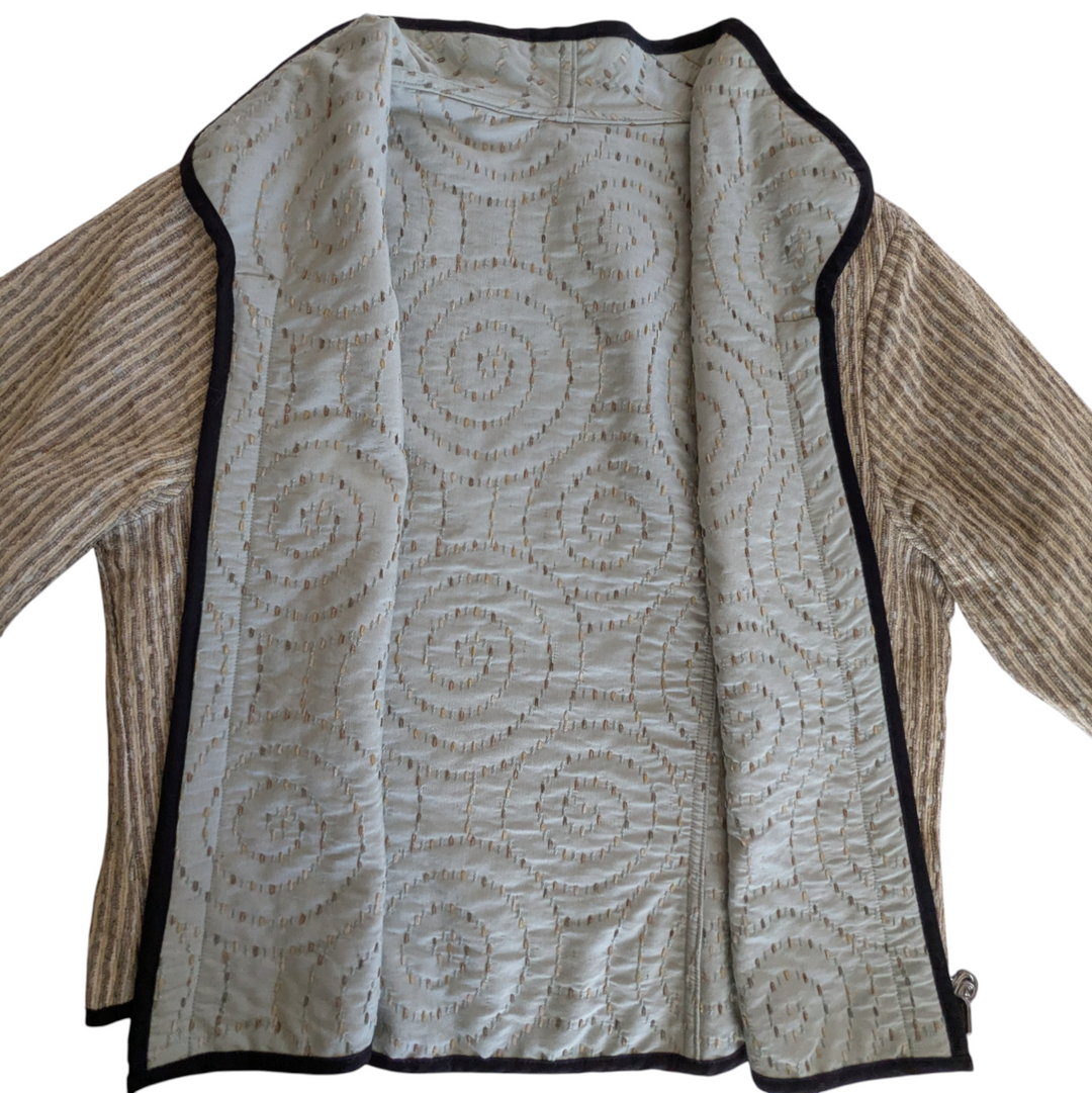 Trimdin Reversible Quilted Jacket Size Medium
