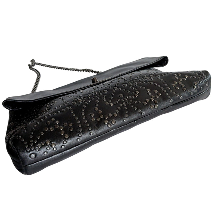 Coach Mini Stud Large Leather Clutch