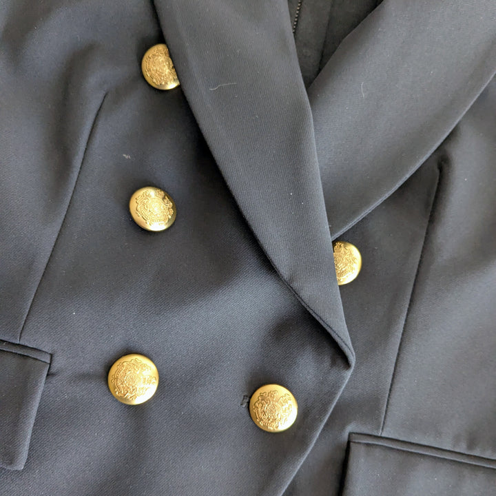 Quince Scuba Captain's Blazer with Fleeced Hoodie Liner Size L/XL