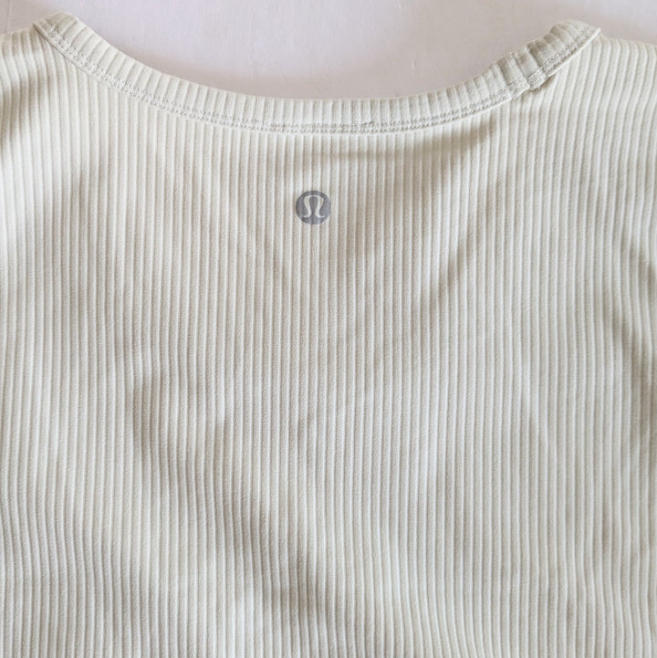 Lululemon All It Takes Ribbed Top Size Large