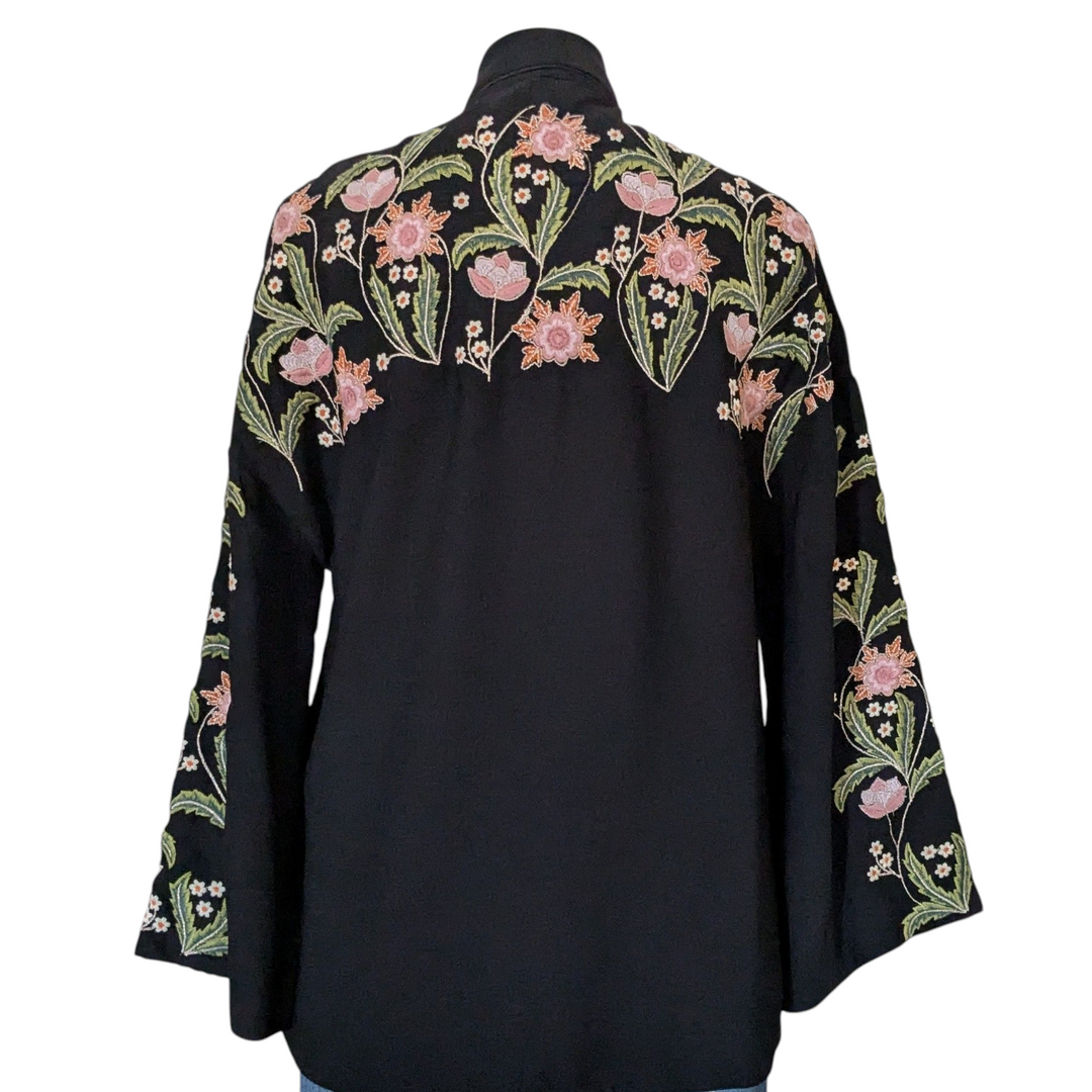 Zara TRF Embroidered Jacket Size L/XL