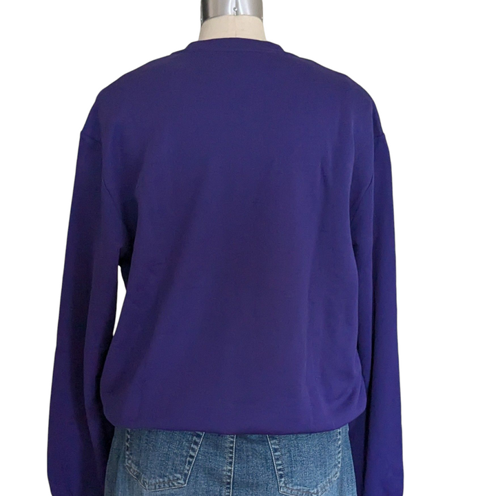 Ermenegildo Zegna Purple Sweatshirt Size Large