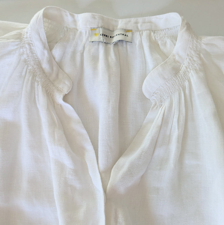 Kerri Rosenthal Honey Peasant Top Size XL