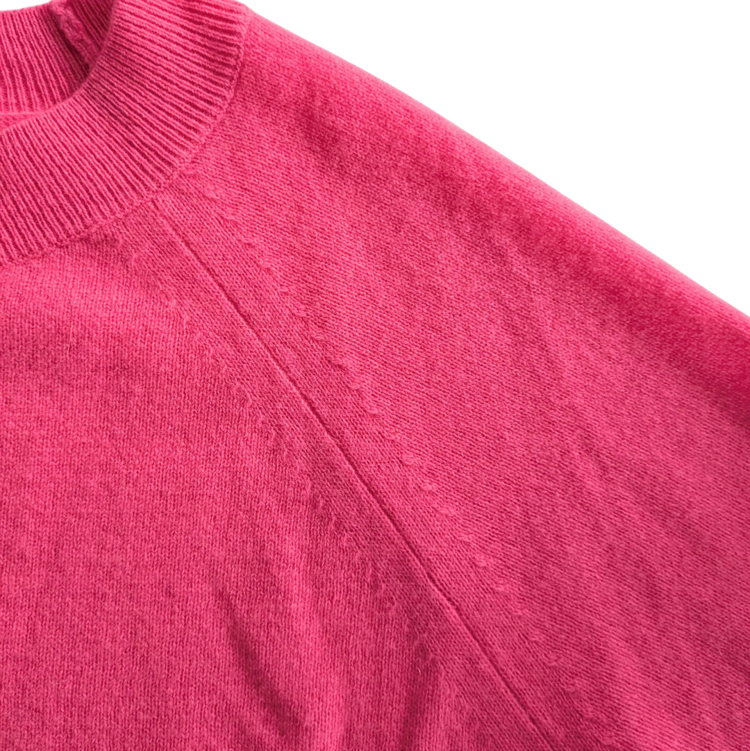 J. Crew Neon Pink Cashmere Sweater Size XS