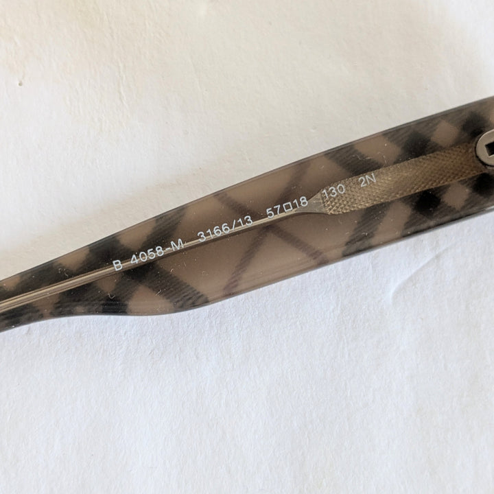 Burberry B4058 Butterfly Frame Sunglasses