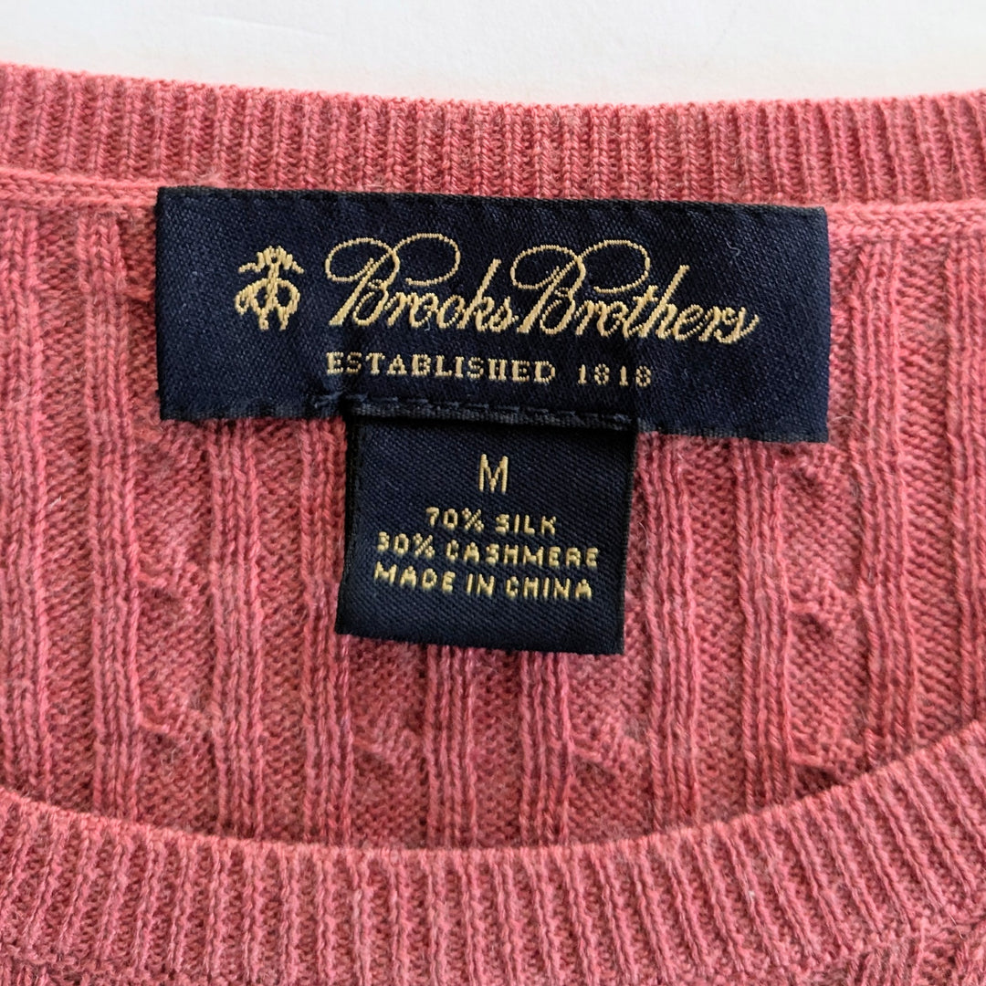 Brooks Brothers Silk and Cashmere Sweater Size Medium