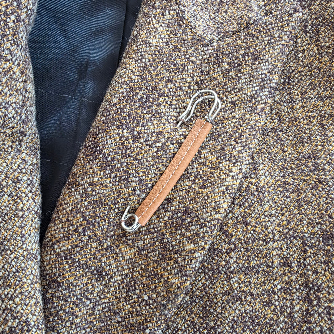 Lafayette 148 Long Tweed Coat Size Large NWT
