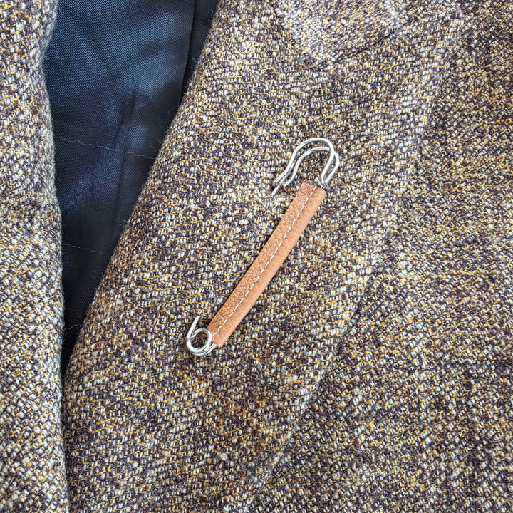 Lafayette 148 Long Tweed Coat Size Large NWT