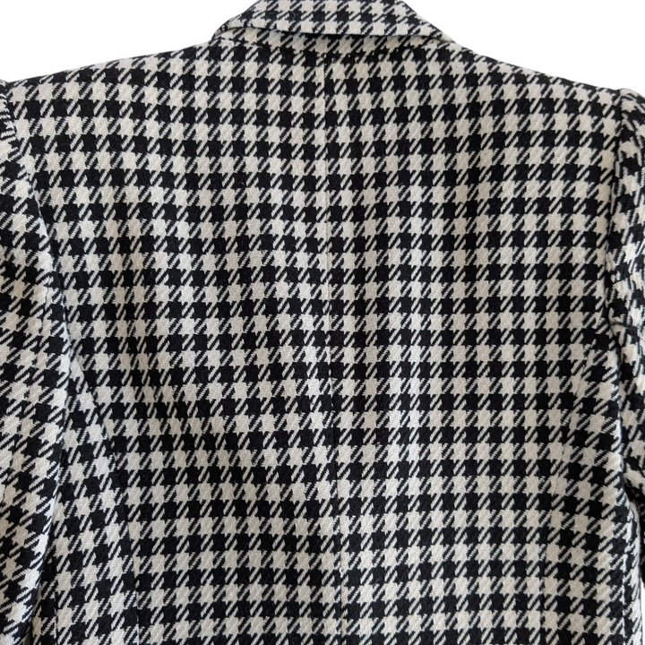 Zara Houndstooth Blazer Size Small