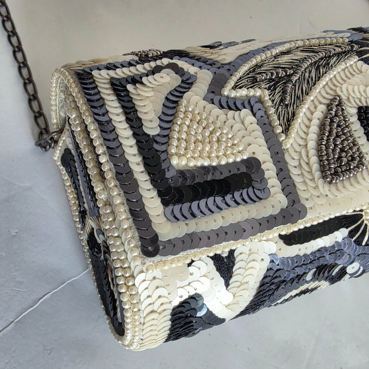 Akira Chicago Beaded Clutch NWT