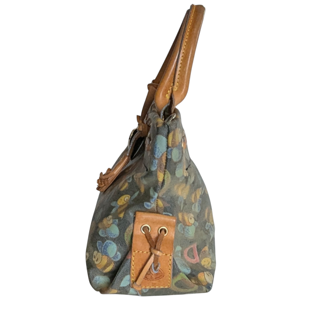 Dooney & Bourke Bumble Bee Print Satchel