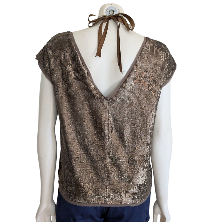 Joie Marania Sequin Top Size XS