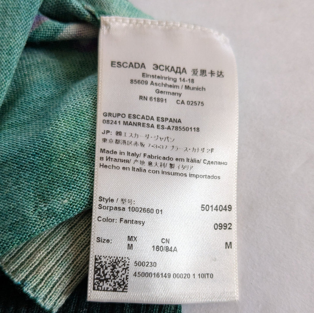 Escada Sleeveless Sweater Size Medium