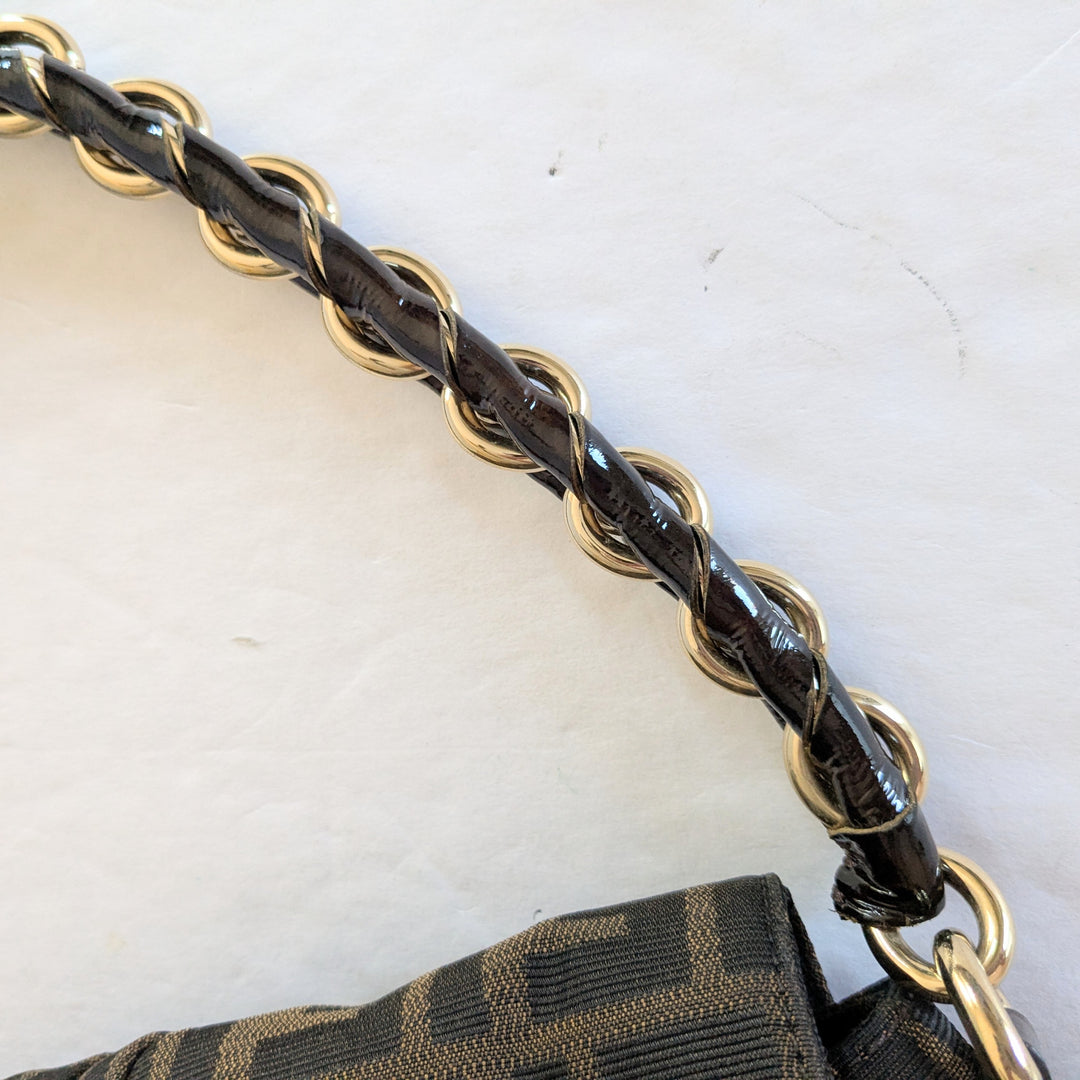 Fendi Mia Logo Shoulder Bag