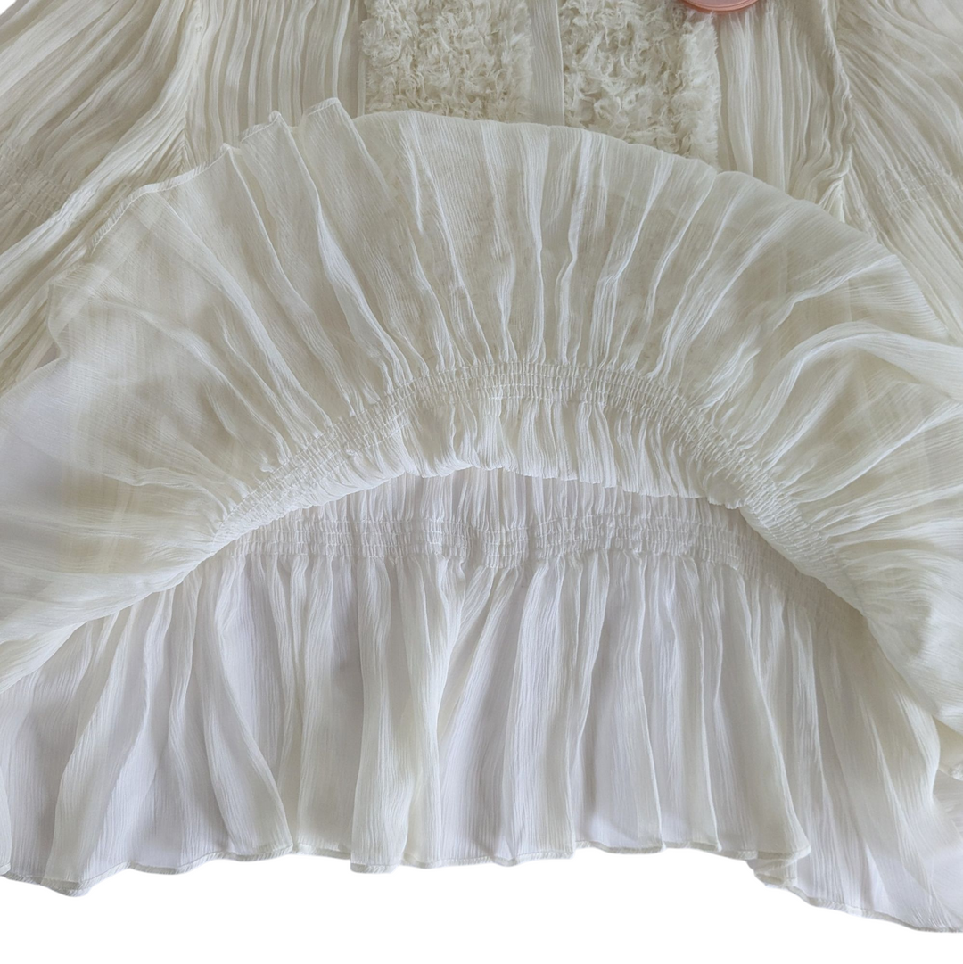 Alexis Ulla Marie Sheer Silk Blouse