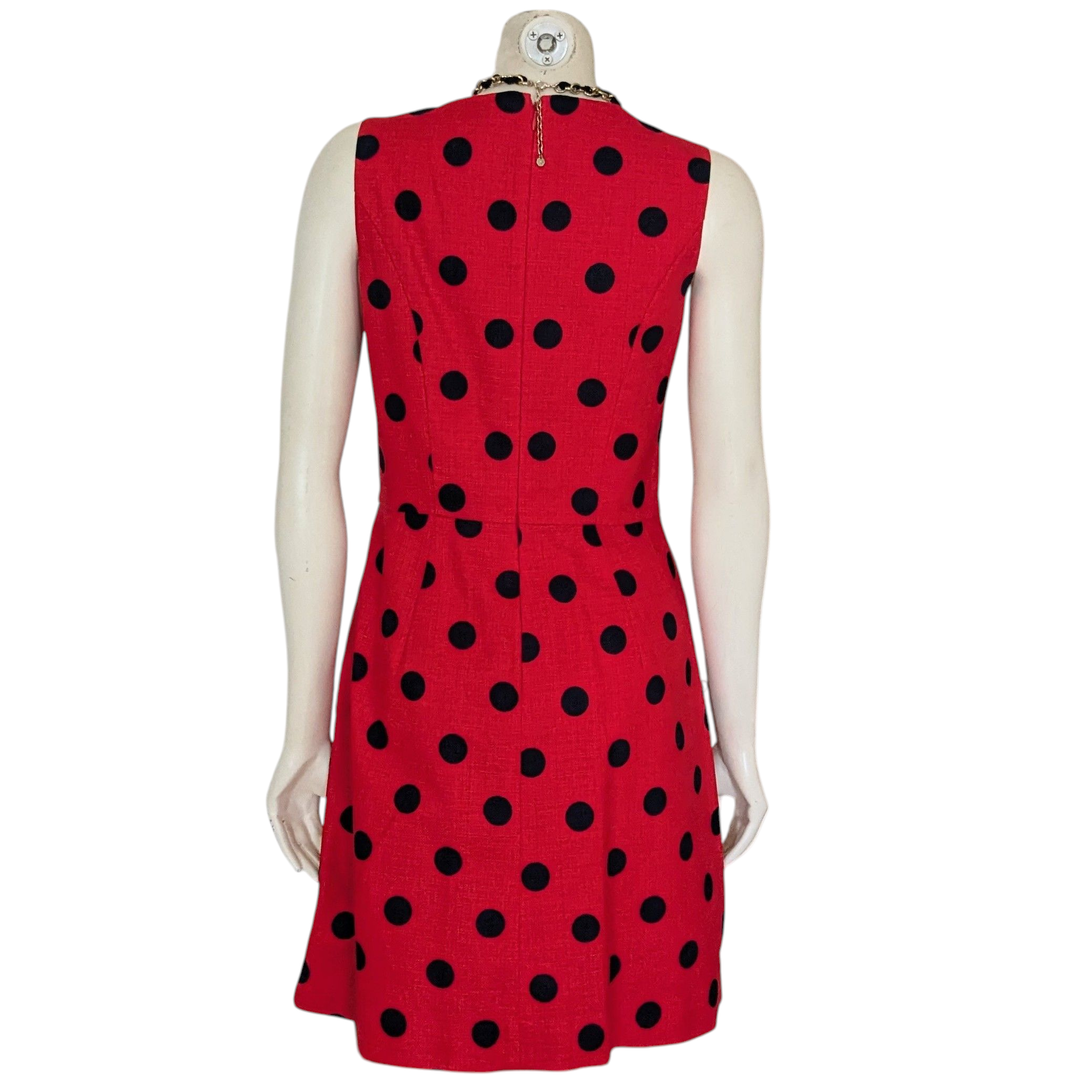 J. Crew Factory Polka Dot Dress Size 4