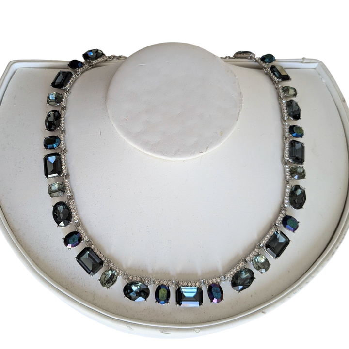 Givenchy Green Crystal Necklace
