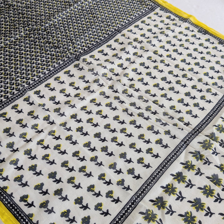 Yellow Fringed Scarf or Wrap