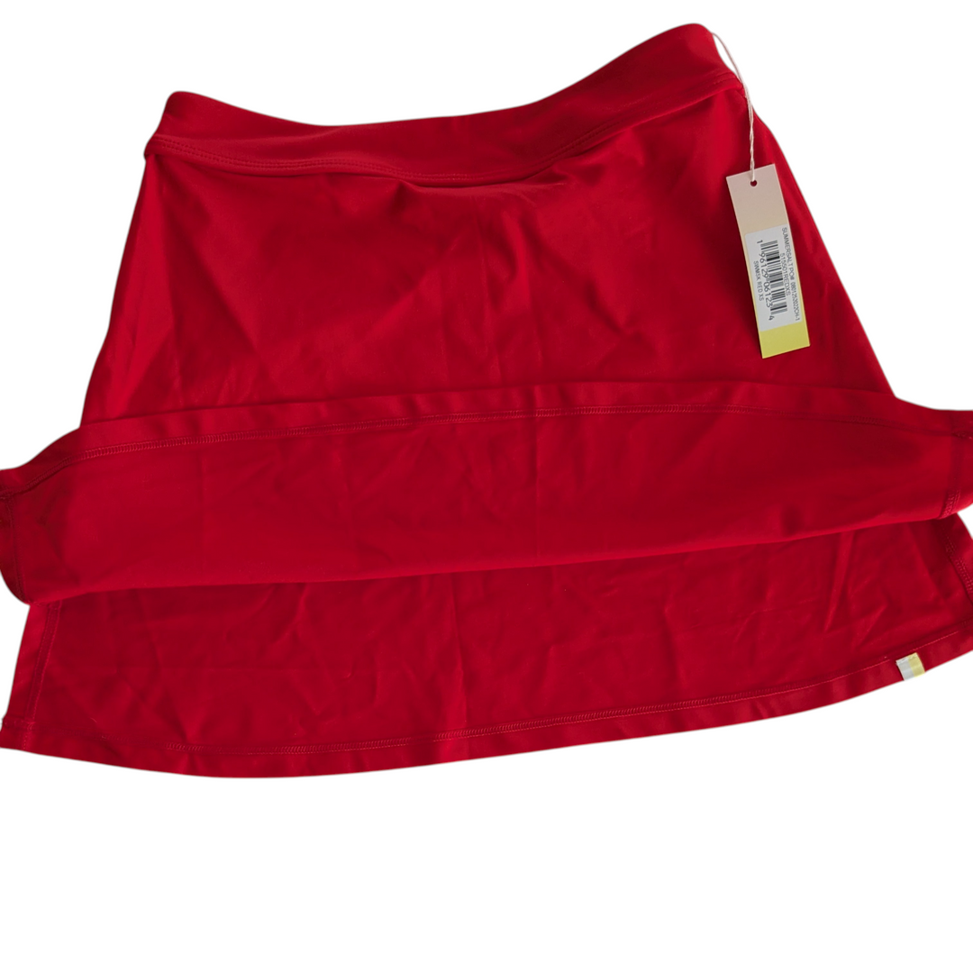 Summer Salt Red Swim Skirt Size XS