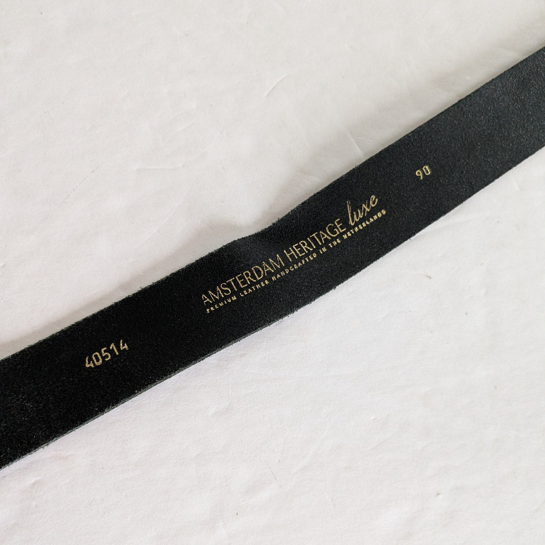 Amsterdam Heritage Bella Classic Leather Belt Size Medium