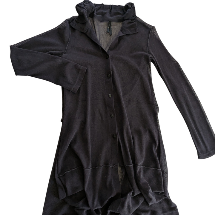 Porto Palmer Long Mesh Cardigan Size Small