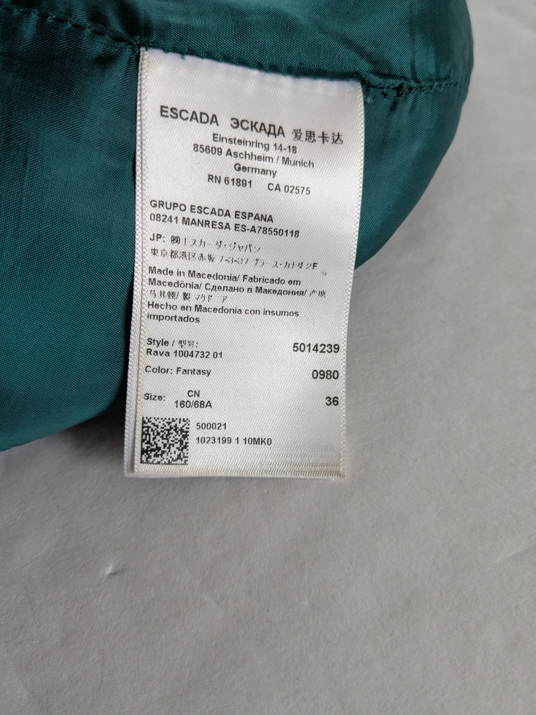 Escada Floral Pencil Skirt Size 36