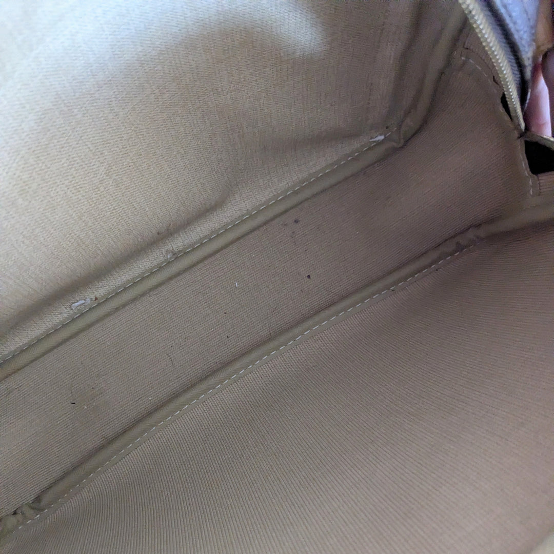 Louis Vuitton Monogrammed Logo Leather Reporter PM Bag