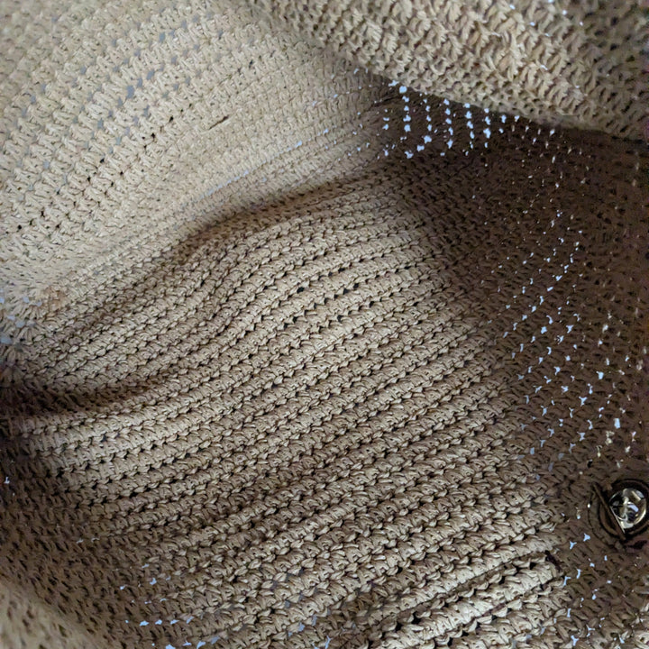 Kurt Geiger Chelsea Straw Shopper Tote