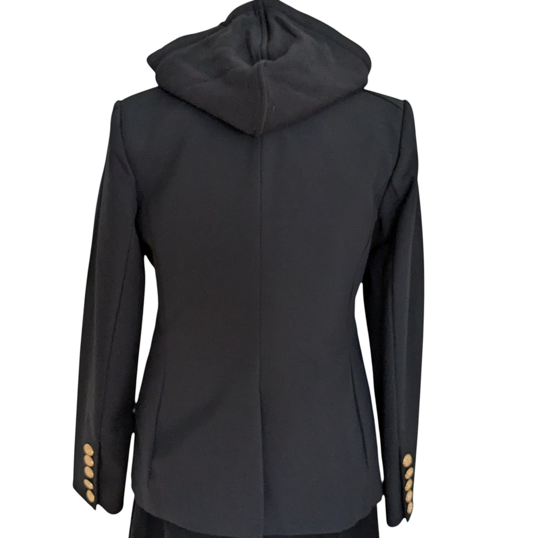 Quince Scuba Captain's Blazer with Fleeced Hoodie Liner Size L/XL