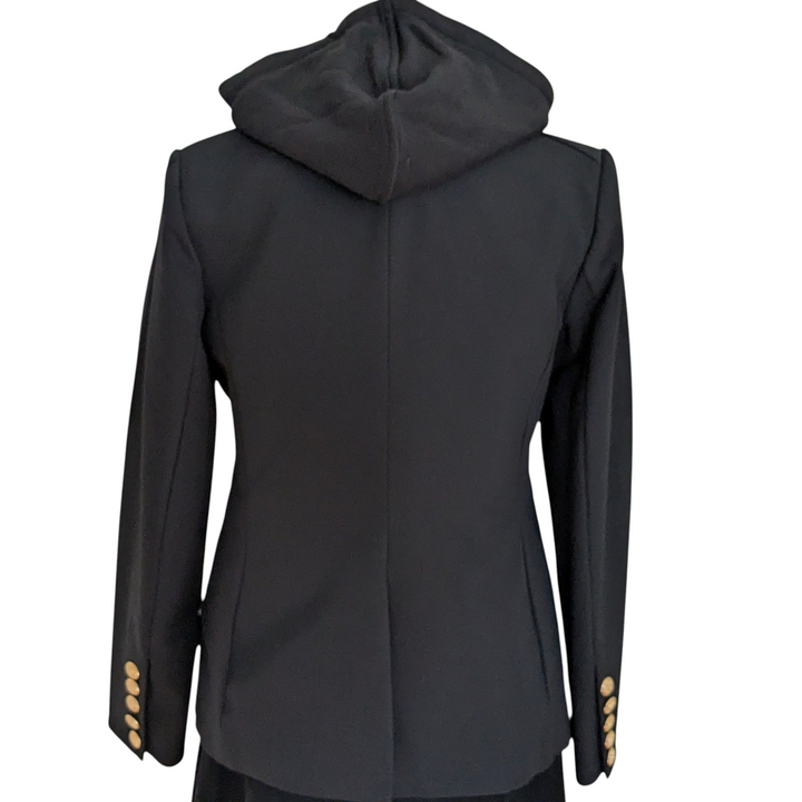 Quince Scuba Captain's Blazer with Fleeced Hoodie Liner Size L/XL