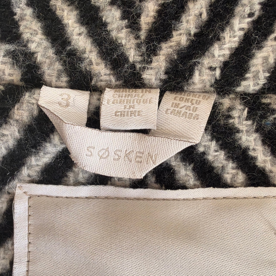 Soskind Wool Blend Midi Coat Size Large
