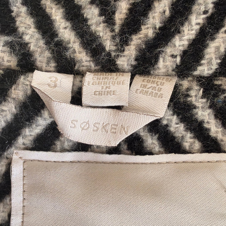 Soskind Wool Blend Midi Coat Size Large