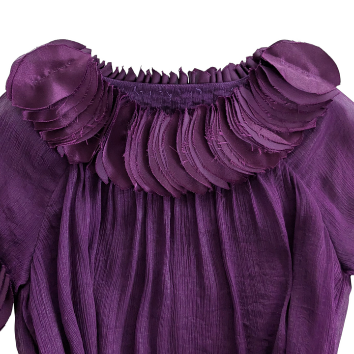 Peppe Peluso Purple Cocktail Dress Size Medium