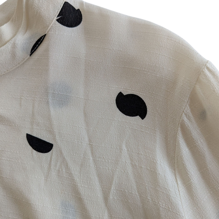 ASTR Polka Dot Blouse Size Large