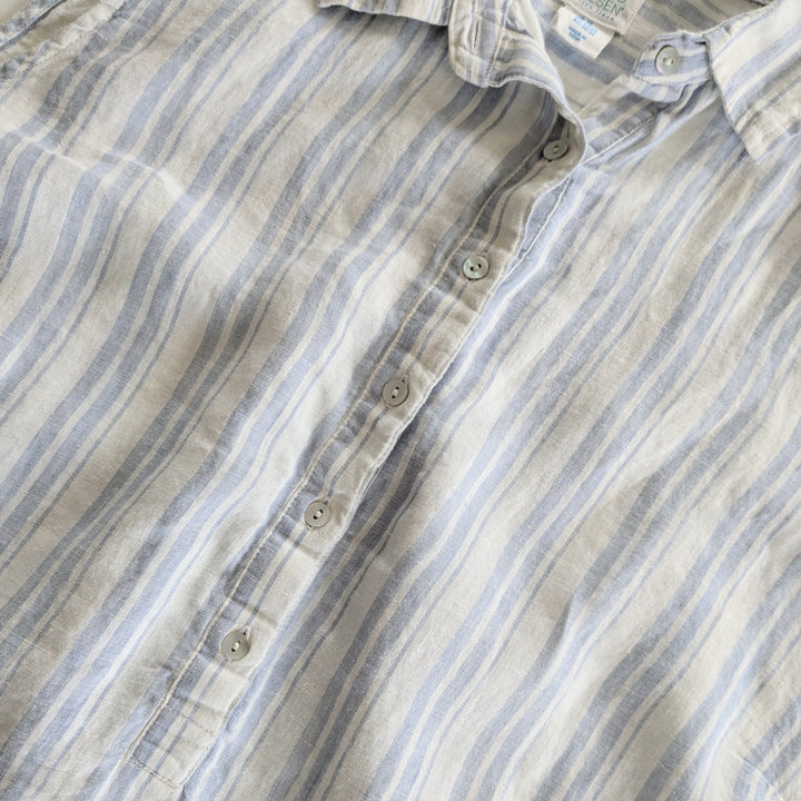 Sigrid Olsen Linen Shirt Dress Size 3X