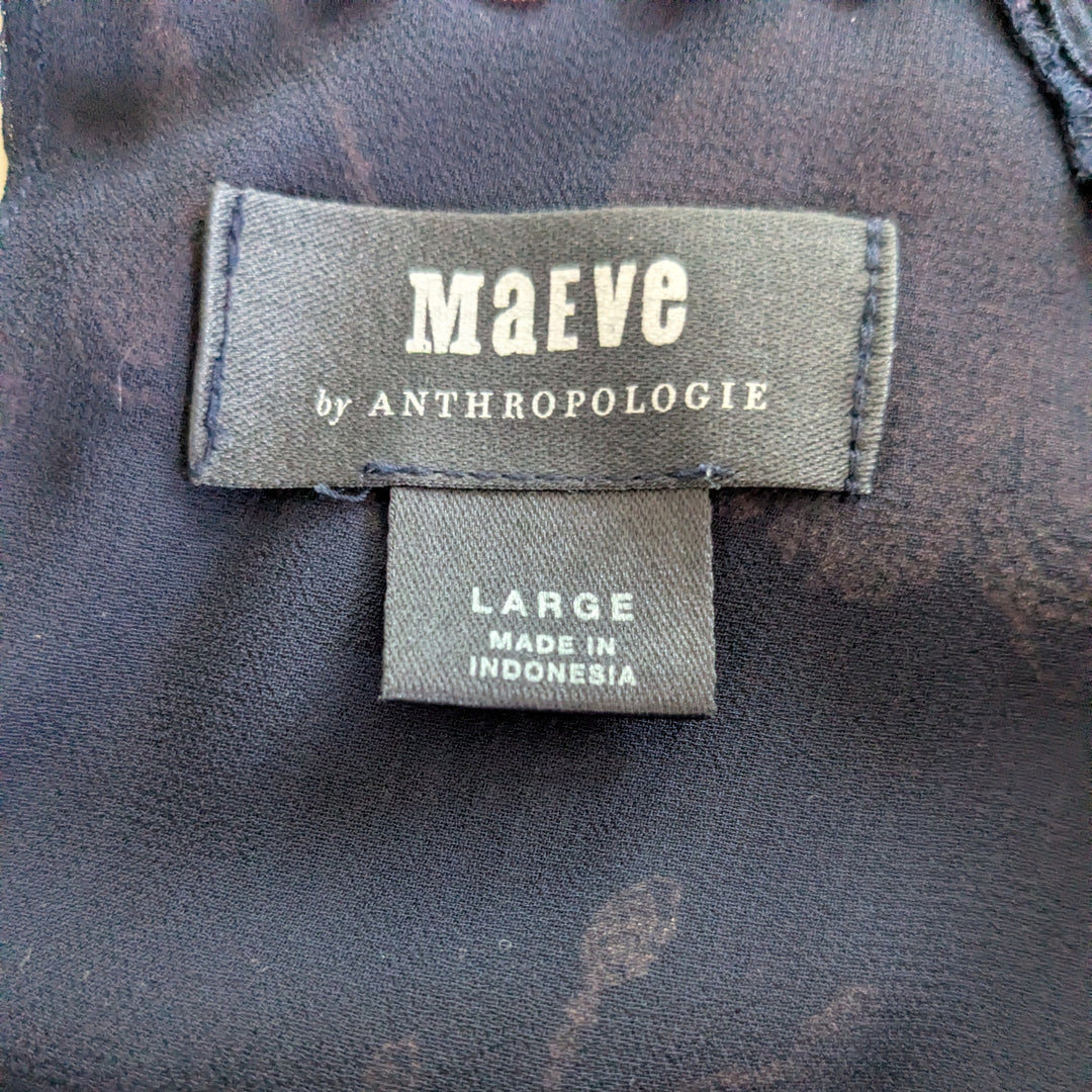Anthropologie Maeve Franca Textured Top Size Large