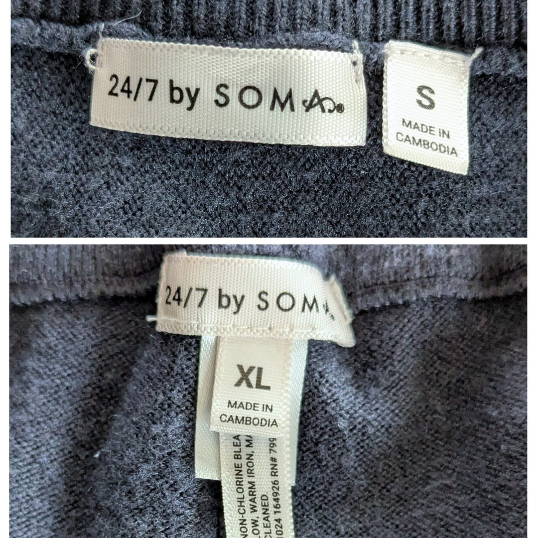 24/7 Soma 2 Piece Longe Set Size S/XL