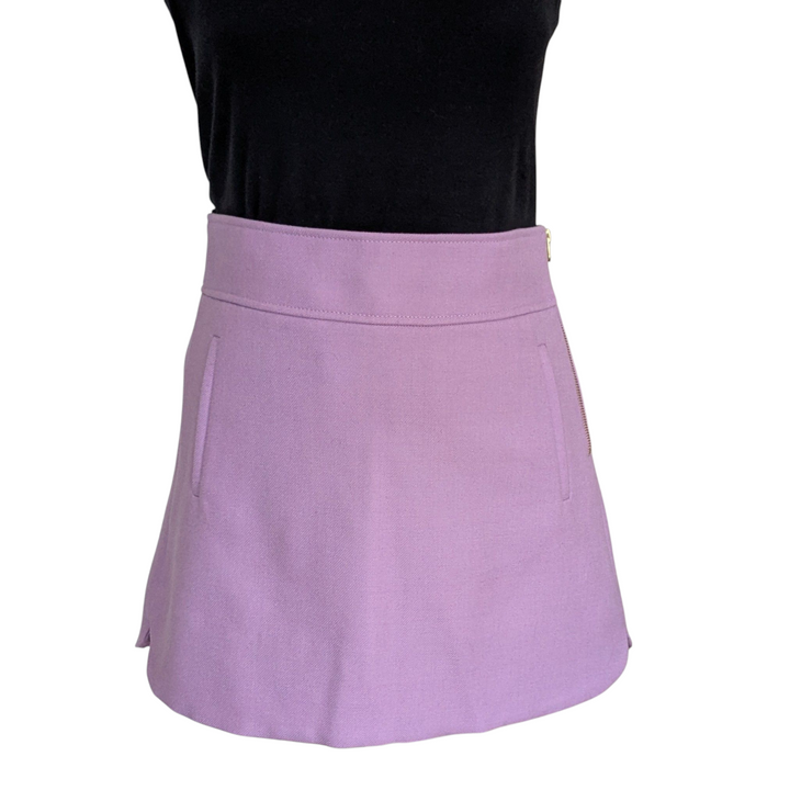 J. Crew Wool Mini Skirt Size 10P
