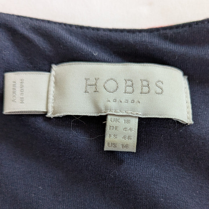 Hobbs Delilah Short Sleeve Wrap Dress Size 14