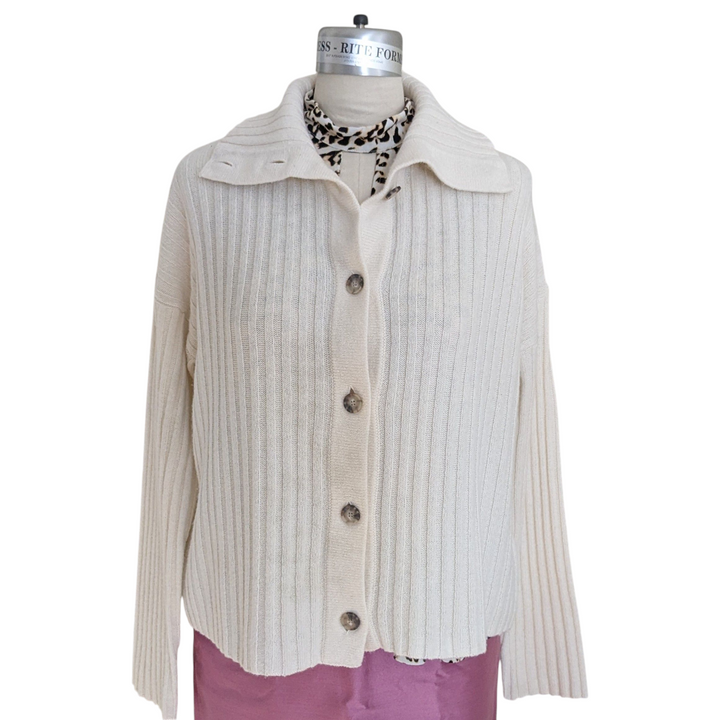 Madewell Cream Cardigan Size XL
