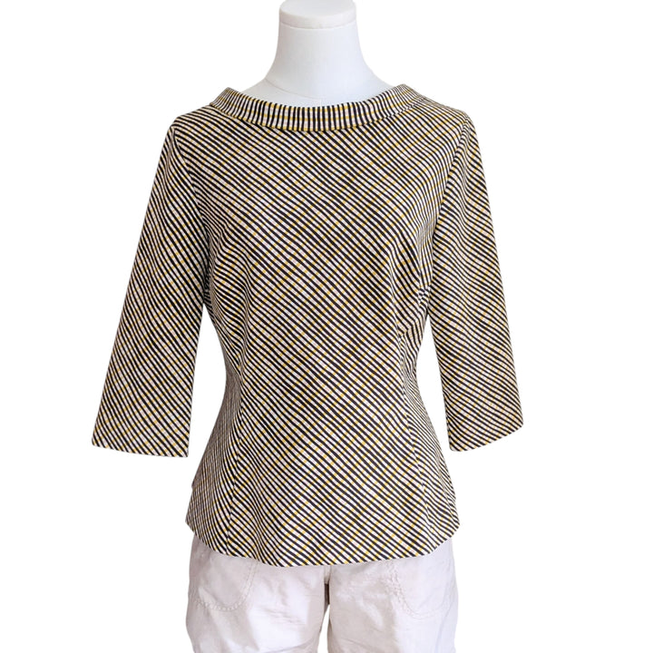 Boden Retro Style Top Size 8
